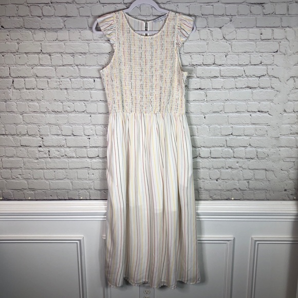 endless rose striped maxi dress